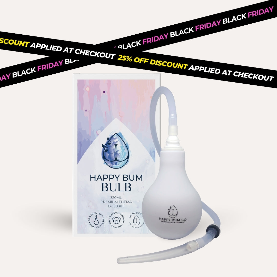 Happy Bum Bulb - Enema Bulb Implant Kit