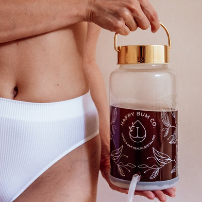 Happy Bum Glass Enema Kit (New Design)