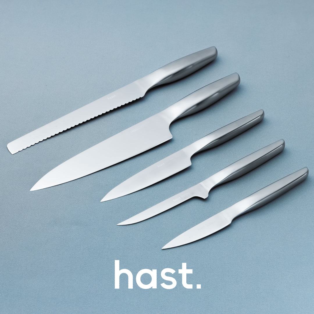 Hast Selection Series 7-piece minimalist Knife Set by Hast