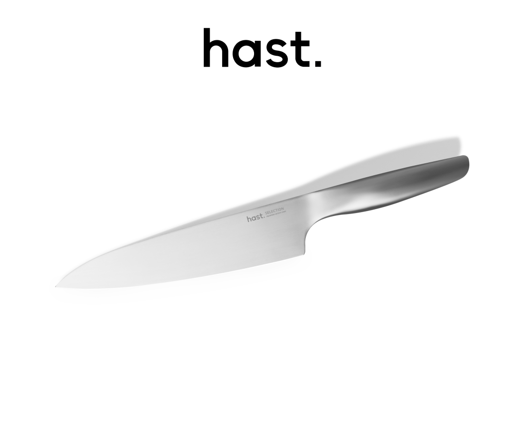 Hast Mag-nect Camping Knife Set with A 6-inch Chef Knife by Hast