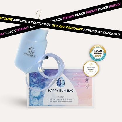 Happy Bum Bag - Silicone Enema Kit