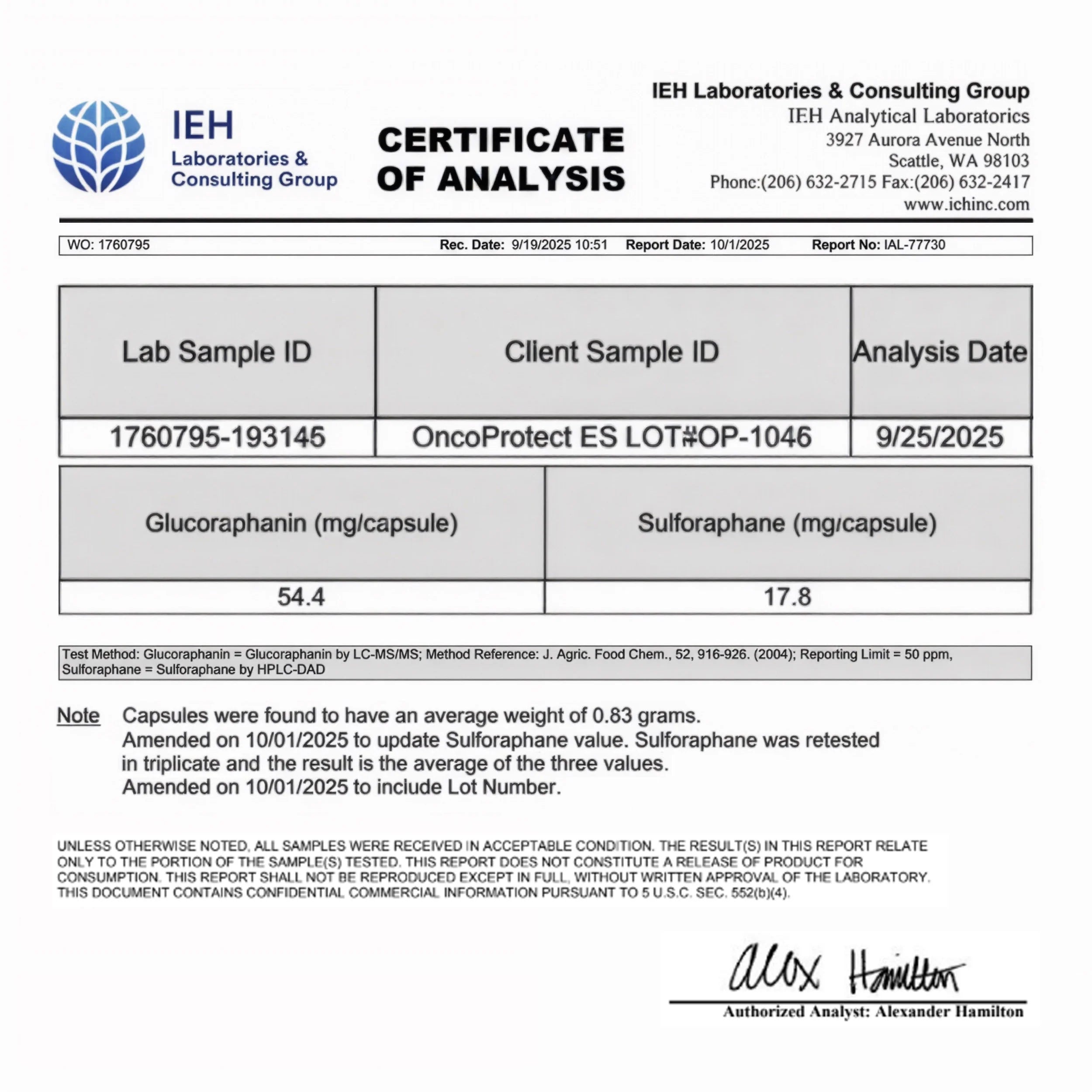 OncoProtect ES™