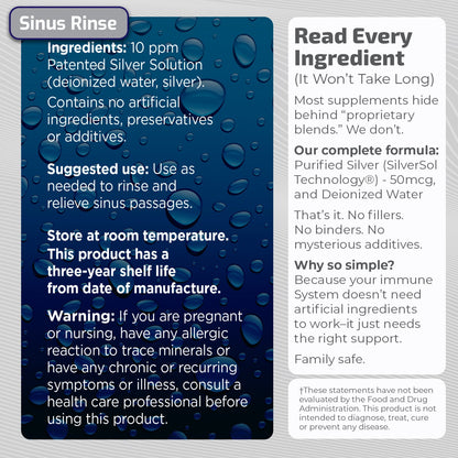 Sinus Rinse