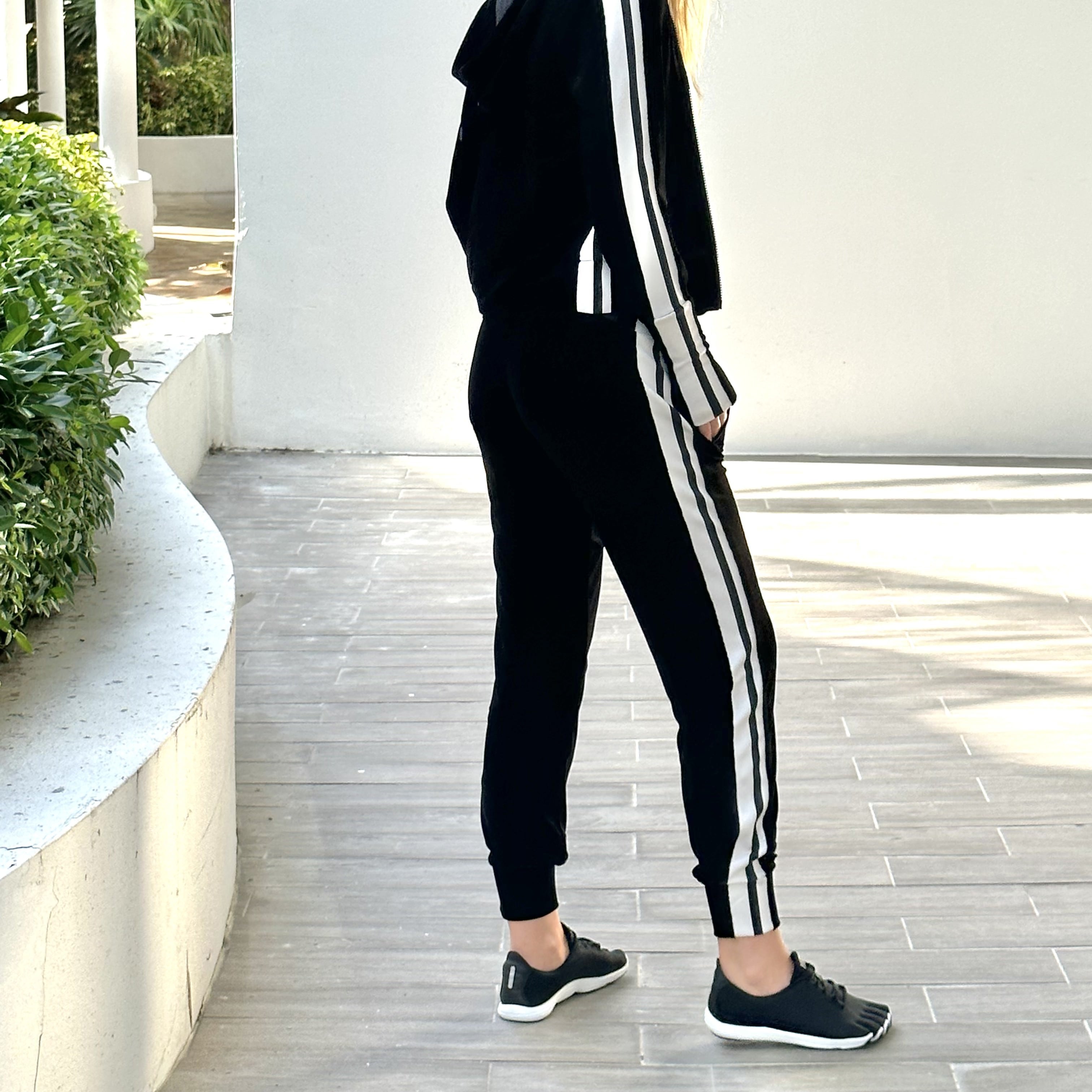 Jaylyn Low-Rise Track Pant