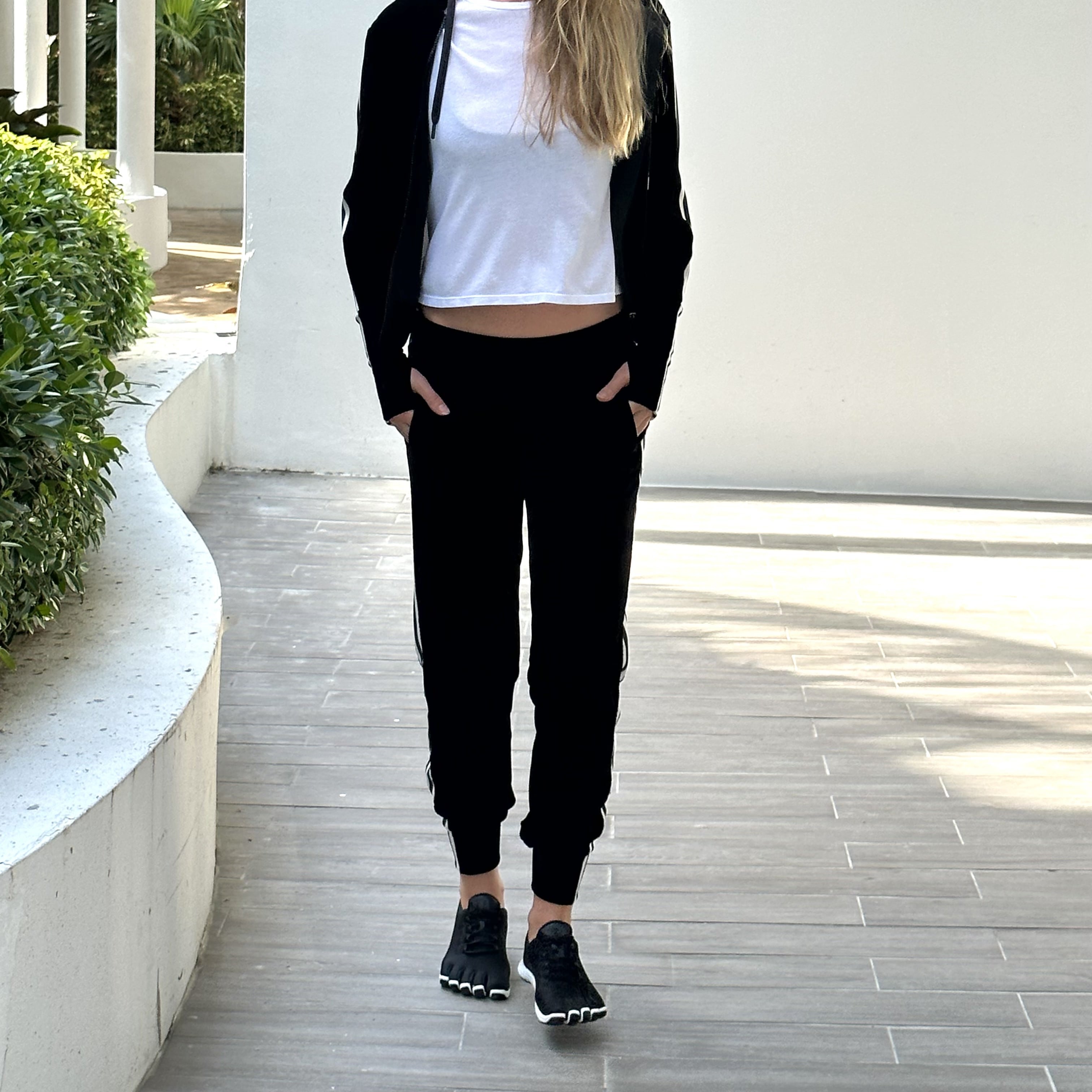 Jaylyn Low-Rise Track Pant