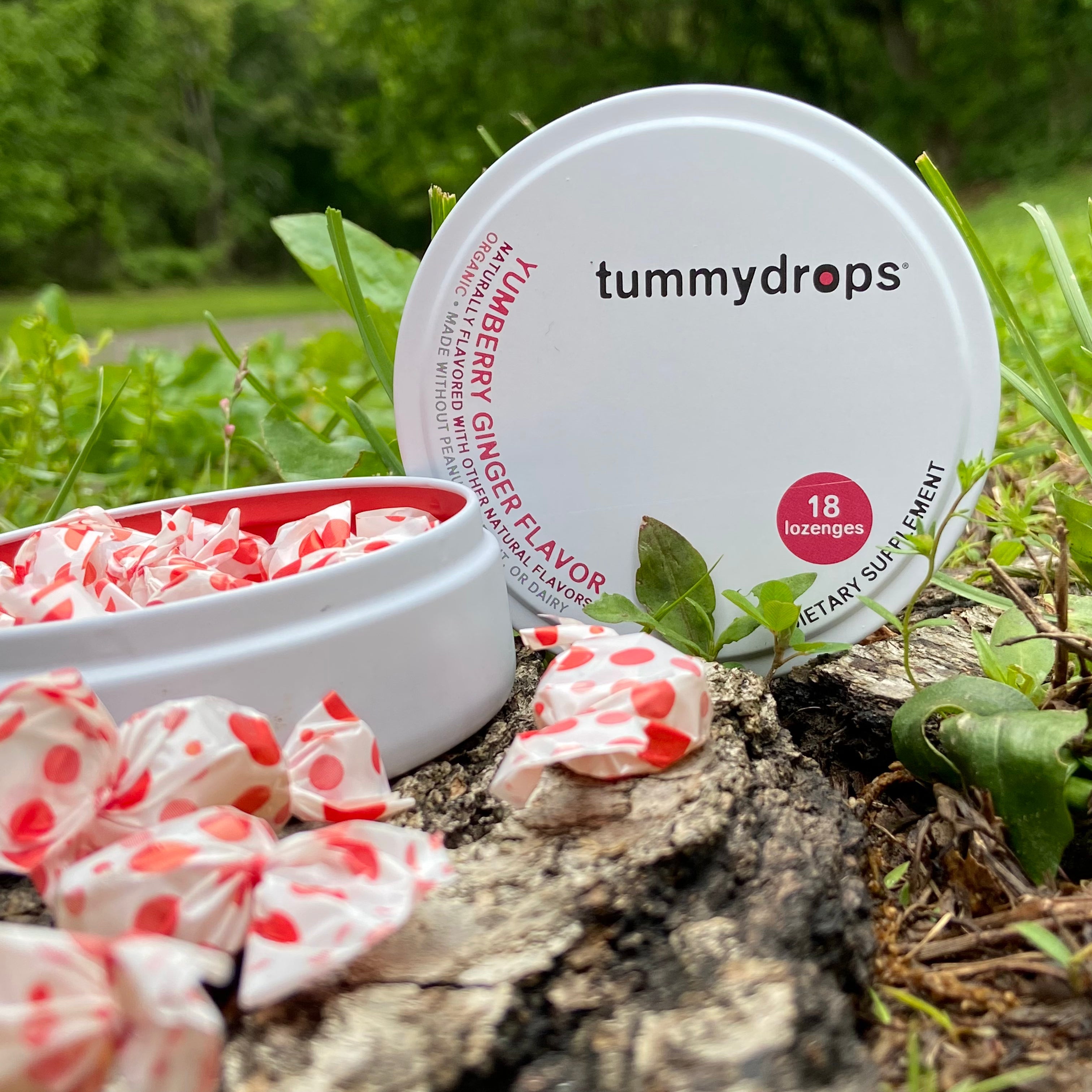 Yumberry Ginger Tummydrops, 18 ct