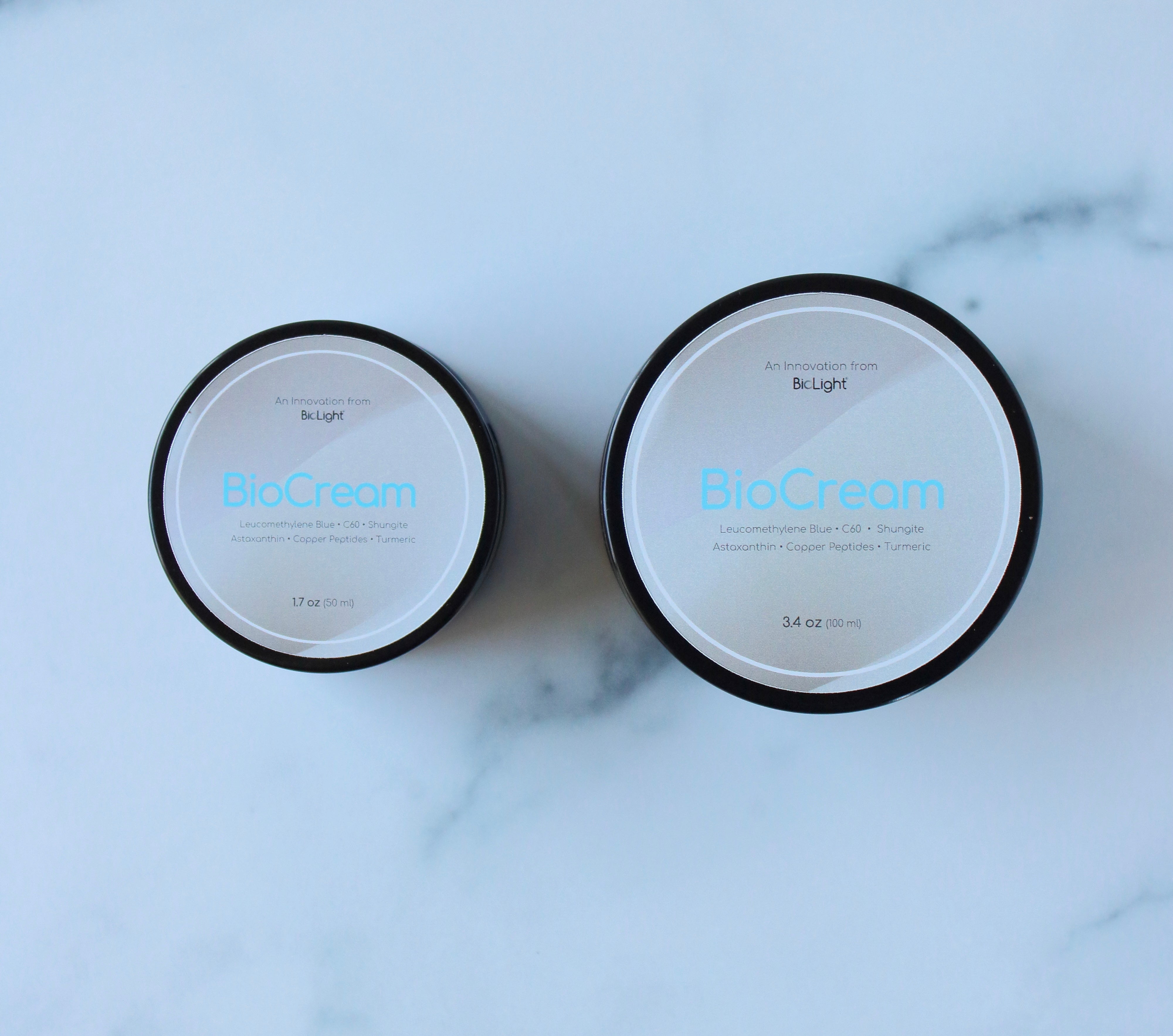 BioCream: Anti-Aging Skincare with Leucomethylene Blue - Botanic Ingredients - Full Spectrum Protection - 100% Organic