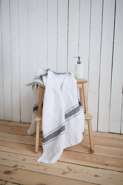 Casa Linen Bath Towel by Linen Way