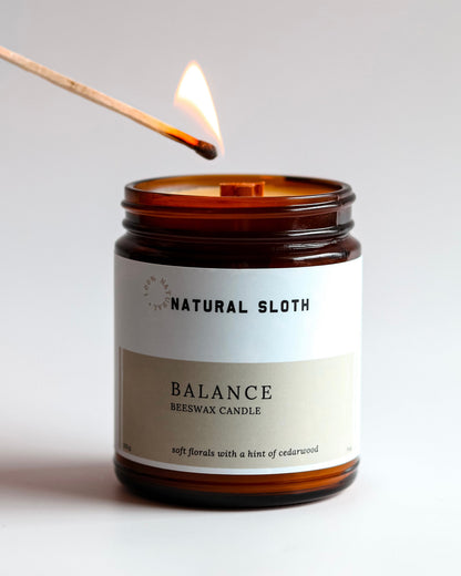 Balance Beeswax Candles