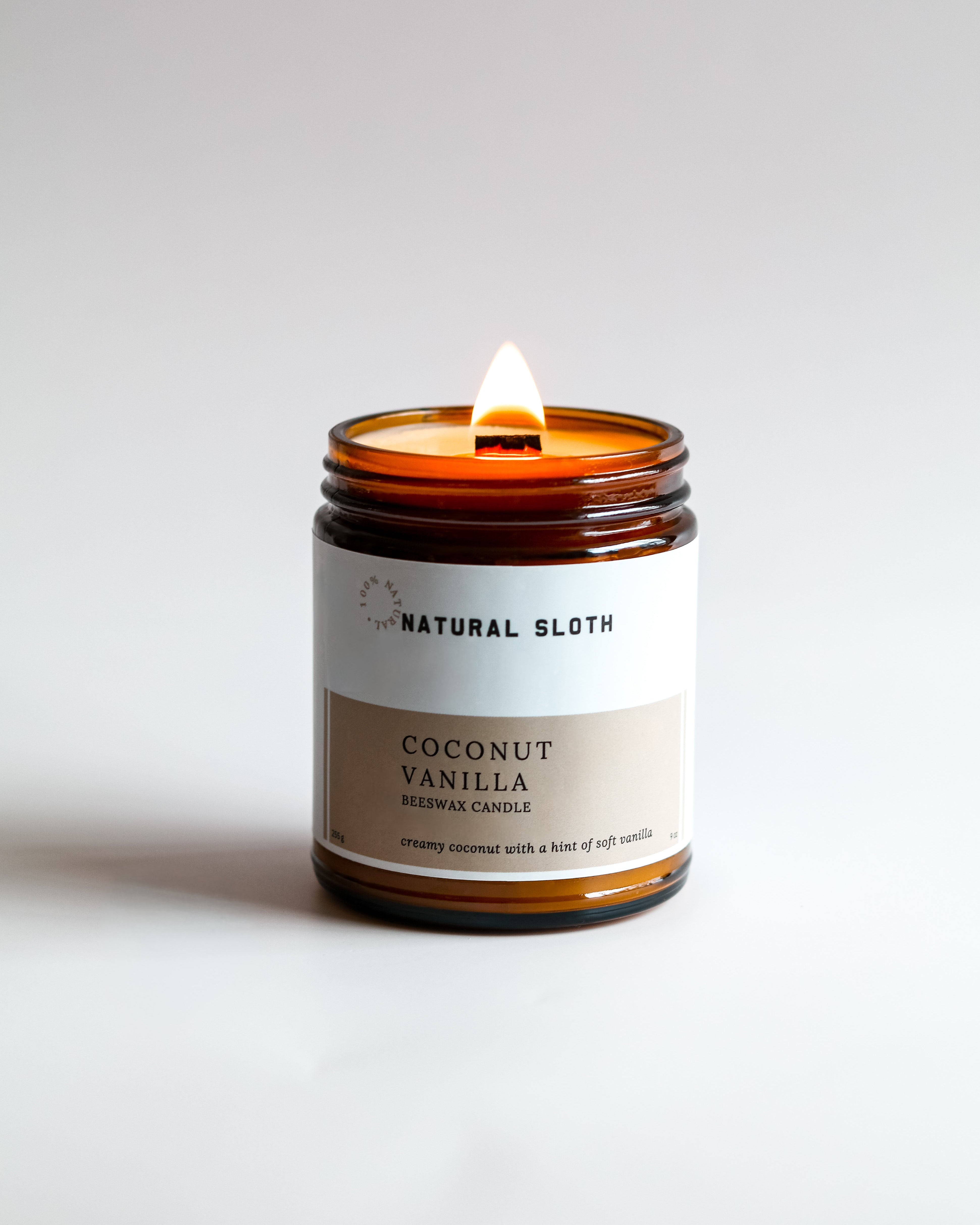 Coconut Vanilla Beeswax Candle