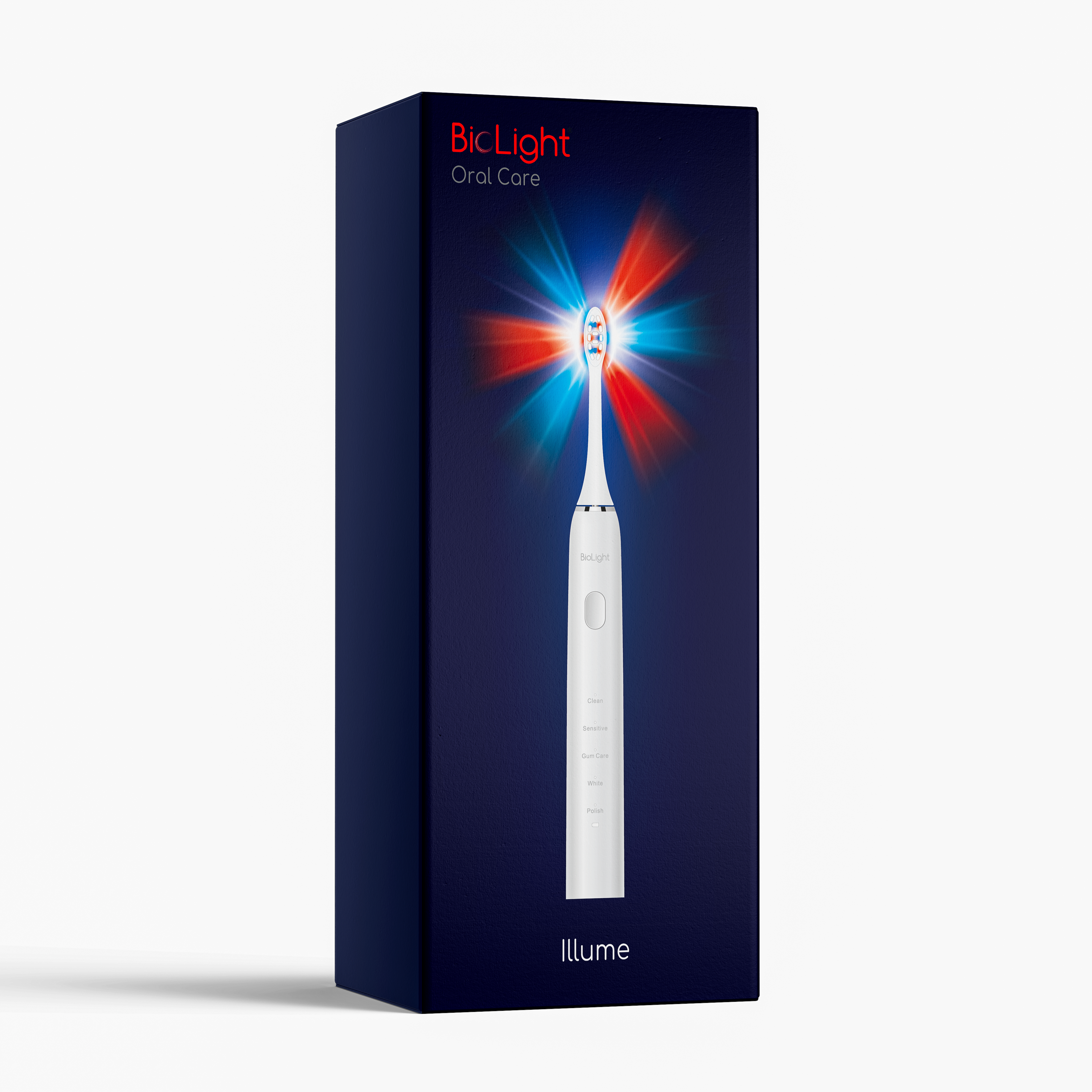 Illume Sonic Toothbrush | Red & Blue Light Therapy Oral Care