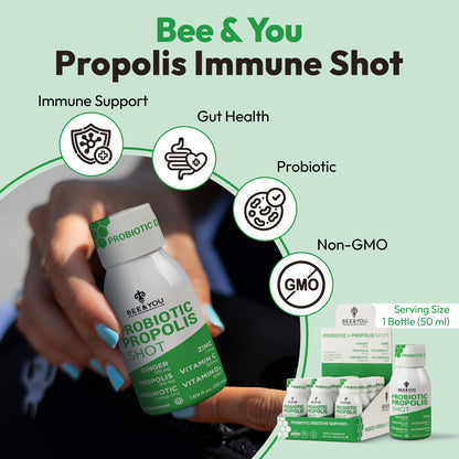 Propolis Immune Shot - Probiotic, 50 ml x 12