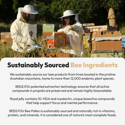 Royal Jelly+Propolis+Bee Pollen Tablets Ultra Potency