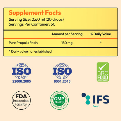 Propolis Pure Liquid Extract Ultra Strength