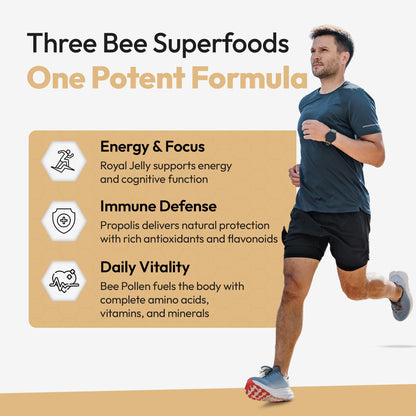 Royal Jelly+Propolis+Bee Pollen Tablets Ultra Potency