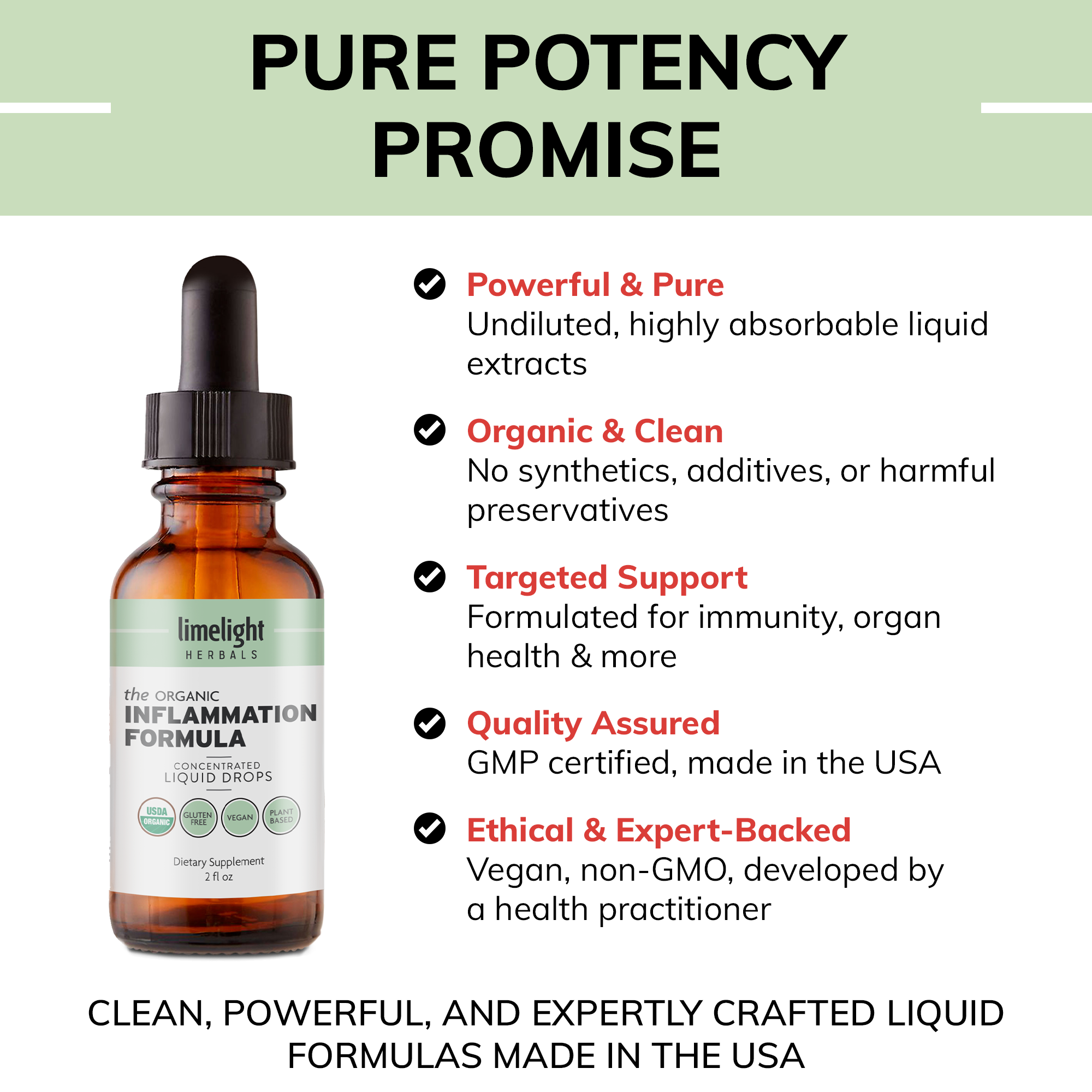 Limelight Herbals Organic Inflammation Formula