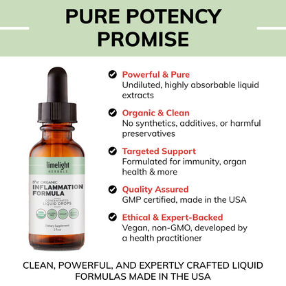 Limelight Herbals Organic Inflammation Formula