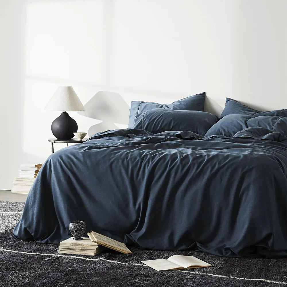 CleanBamboo Hemp™ Linen+ Duvet Cover by ettitude