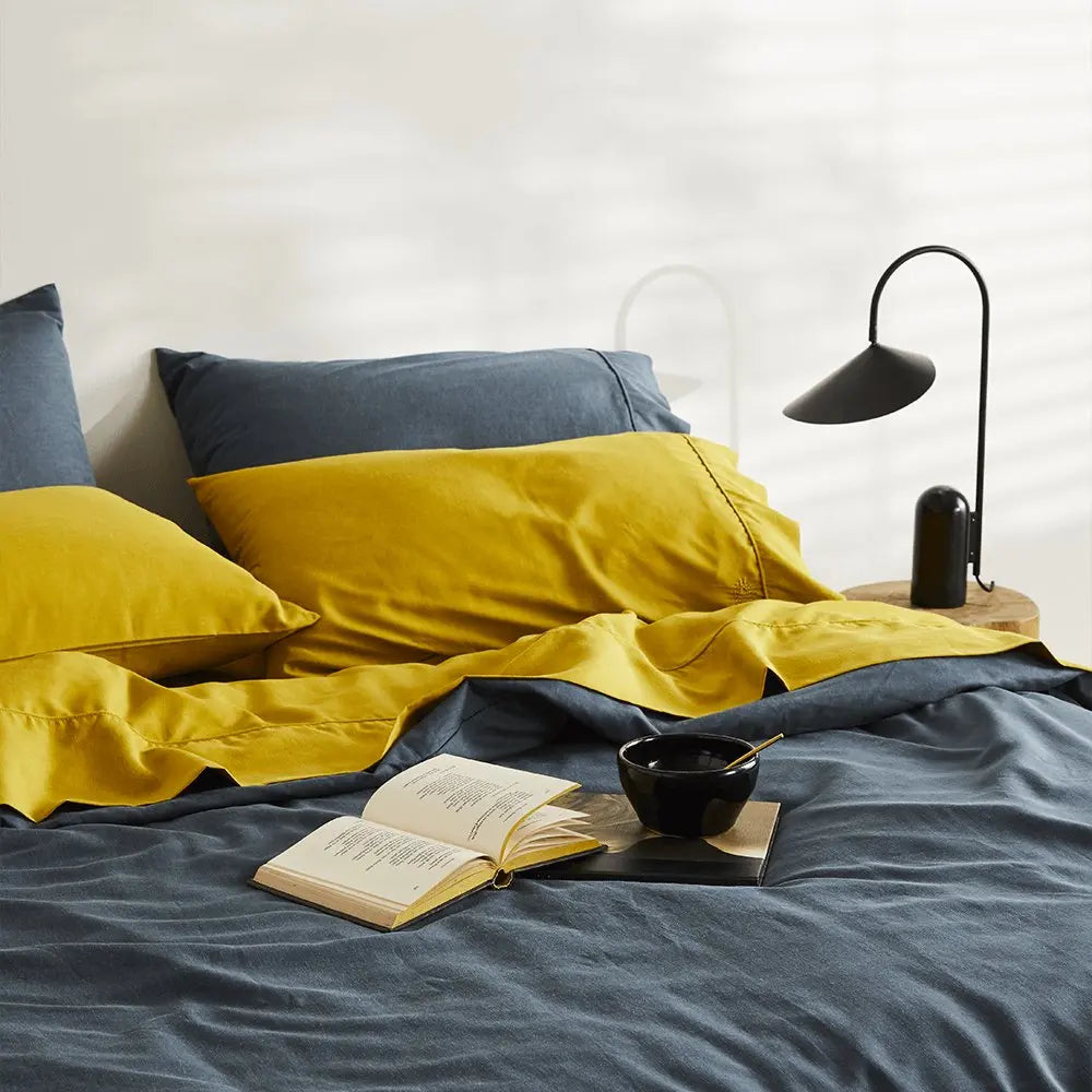 CleanBamboo Hemp™ Linen+ Duvet Cover by ettitude