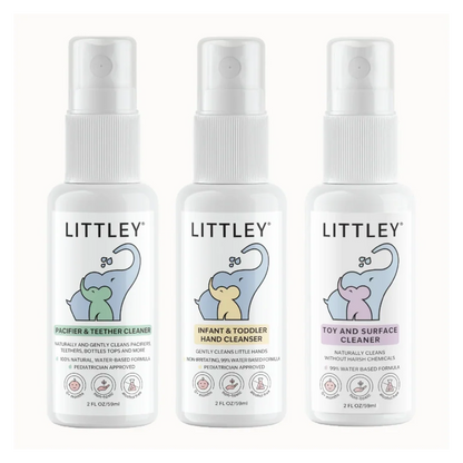 Littley Intro Sample Pack | Baby + Toddler HOCl Essentials | 2oz Trio
