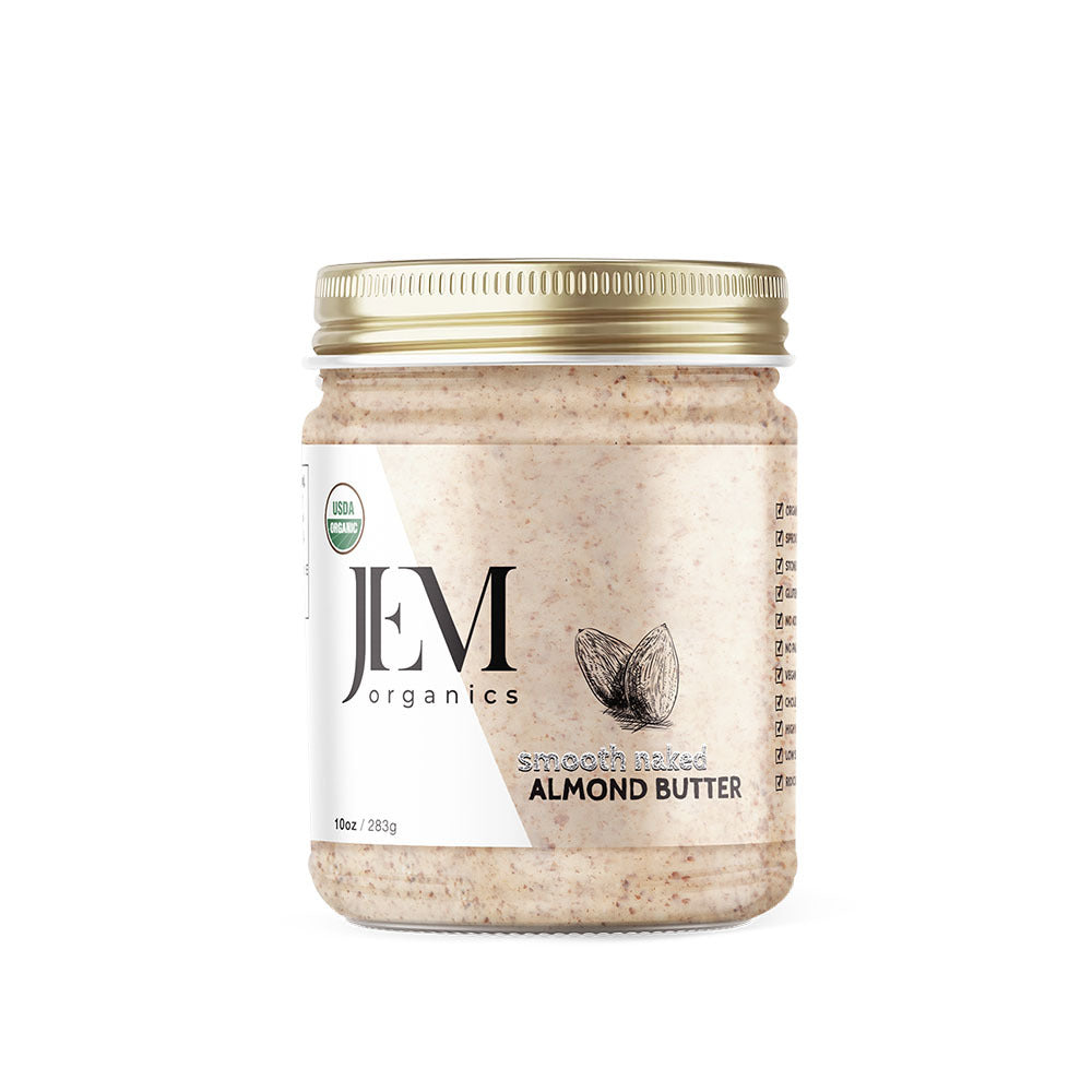 JEM Organics Smooth Naked Almond Butter - Medium 6 pack by Farm2Me