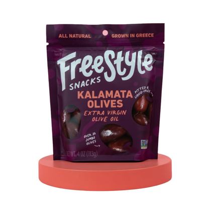 Kalamata Olives - Extra Virgin Olive Oil by Freestyle Snacks