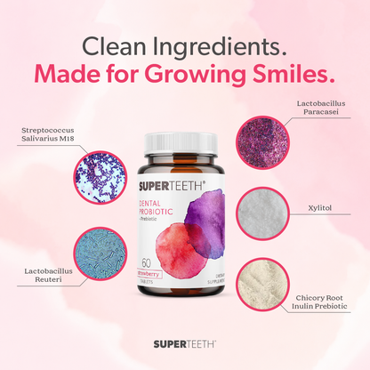 Kids Probiotic + Remineralizing Oral Care System - Strawberry