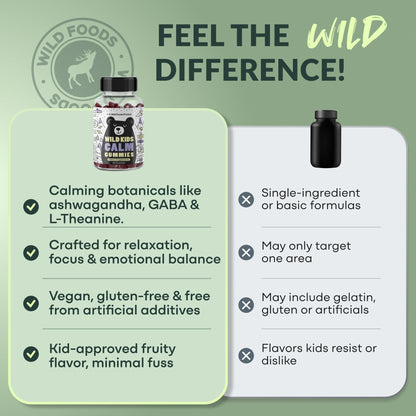 Wild Kids Calm Gummies – Supports Calm & Restful Sleep