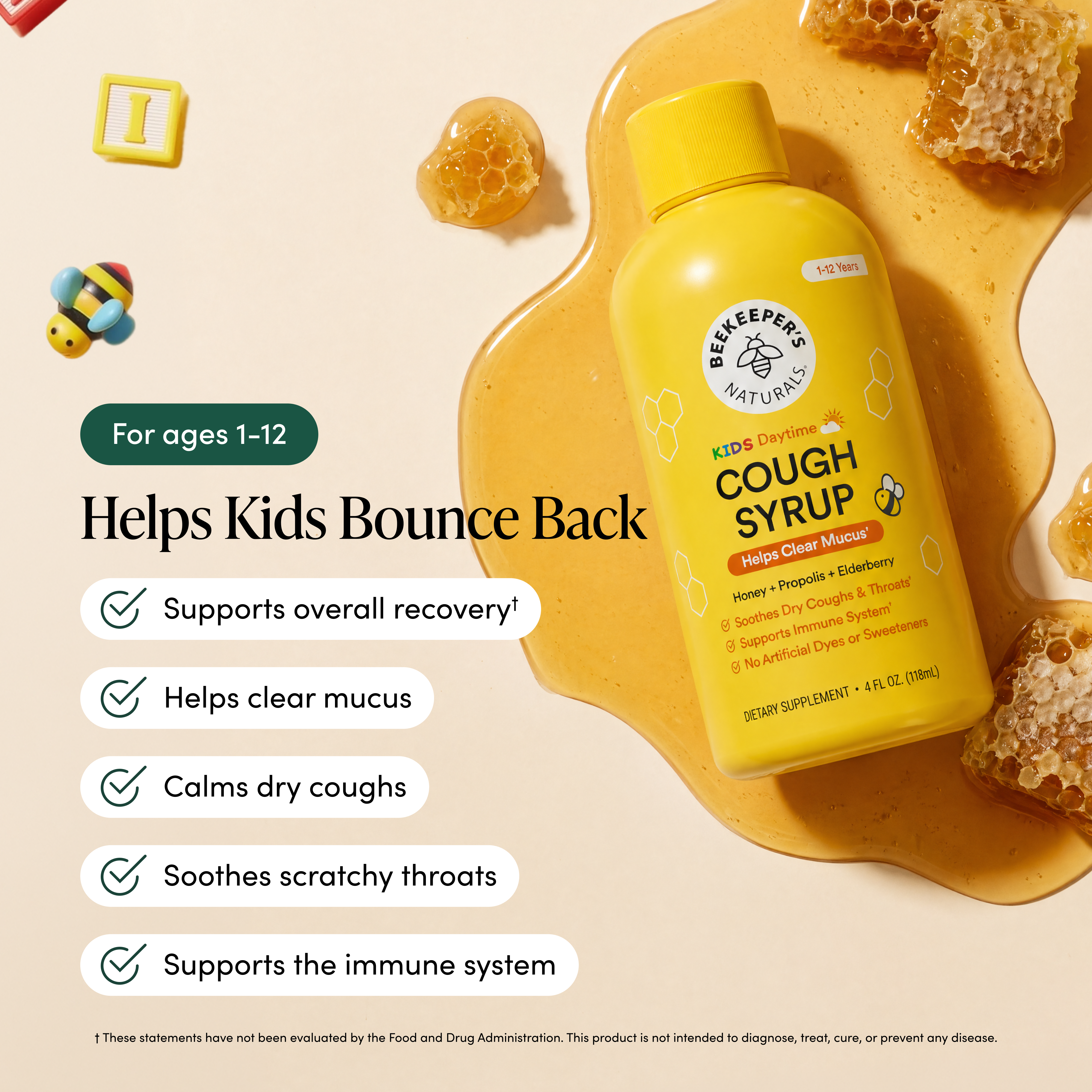 Kids Daytime Honey Cough Syrup