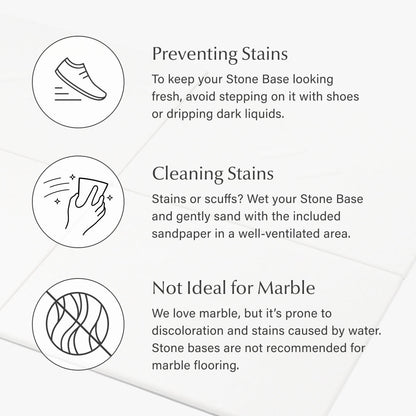 Large Bath Stone™ Mat - 2-Pack by Dorai Home | Quick-Drying Home Essentials