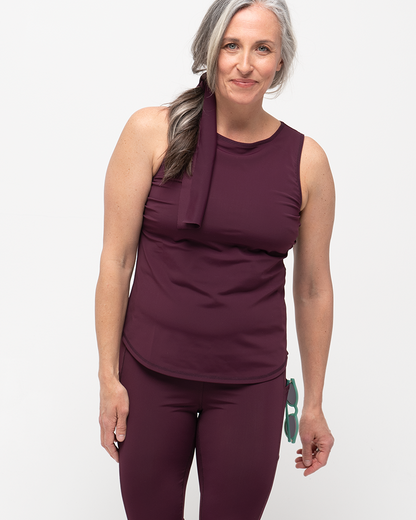 Go Deep Sun & Swim Tank with Built-in Bra - Reflection