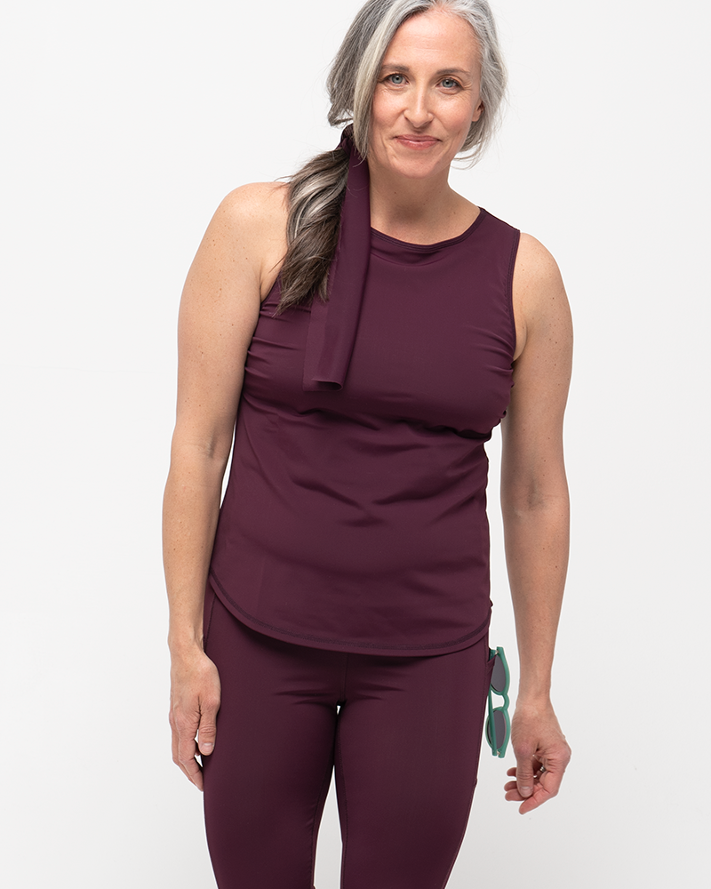Go Deep Sun & Swim Tank with Built-in Bra - Reflection