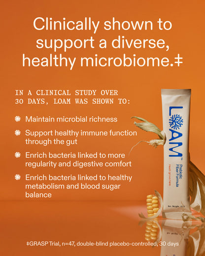 14 Ct. Stick Pack - LOAM Prebiotic Fiber Formula