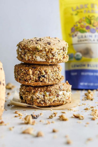 Lemon Blueberry Sprouted Granola (Grain-Free)