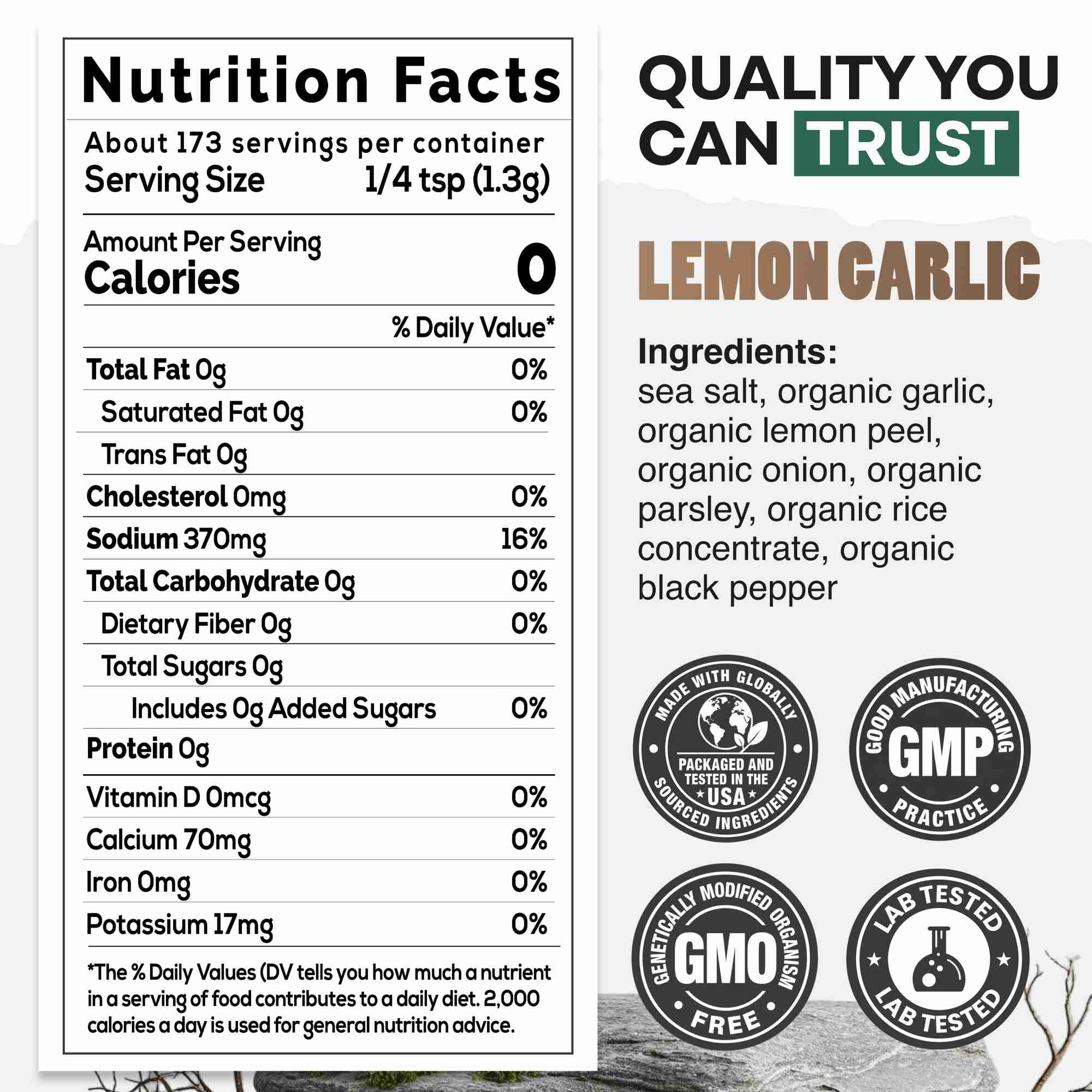 Wild Lemon Garlic Blend 8oz