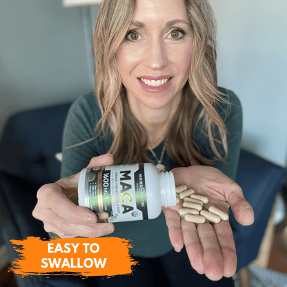 USDA Organic Maca Root Capsules by Mother Nature Organics