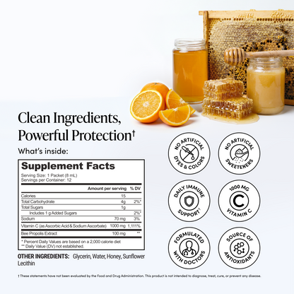 Propolis + Vitamin C Liposomal