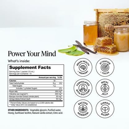 Royal Jelly Brain Health Liposomal