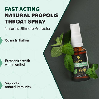 Propolis+Raw Honey Throat Spray