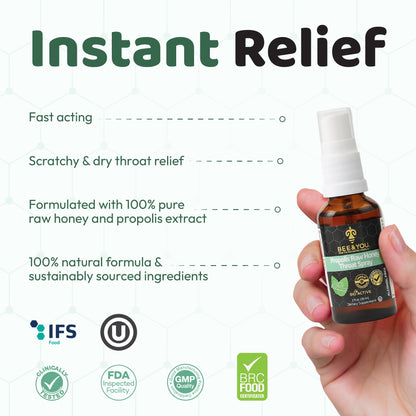Propolis+Raw Honey Throat Spray