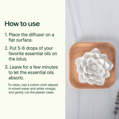 Passive Lotus Diffuser by Plant Therapy