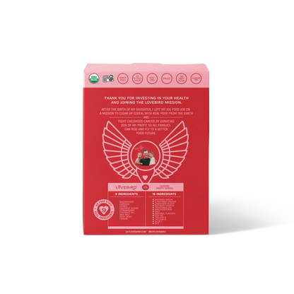 Lovebird Cereal Fruity (4 Boxes)