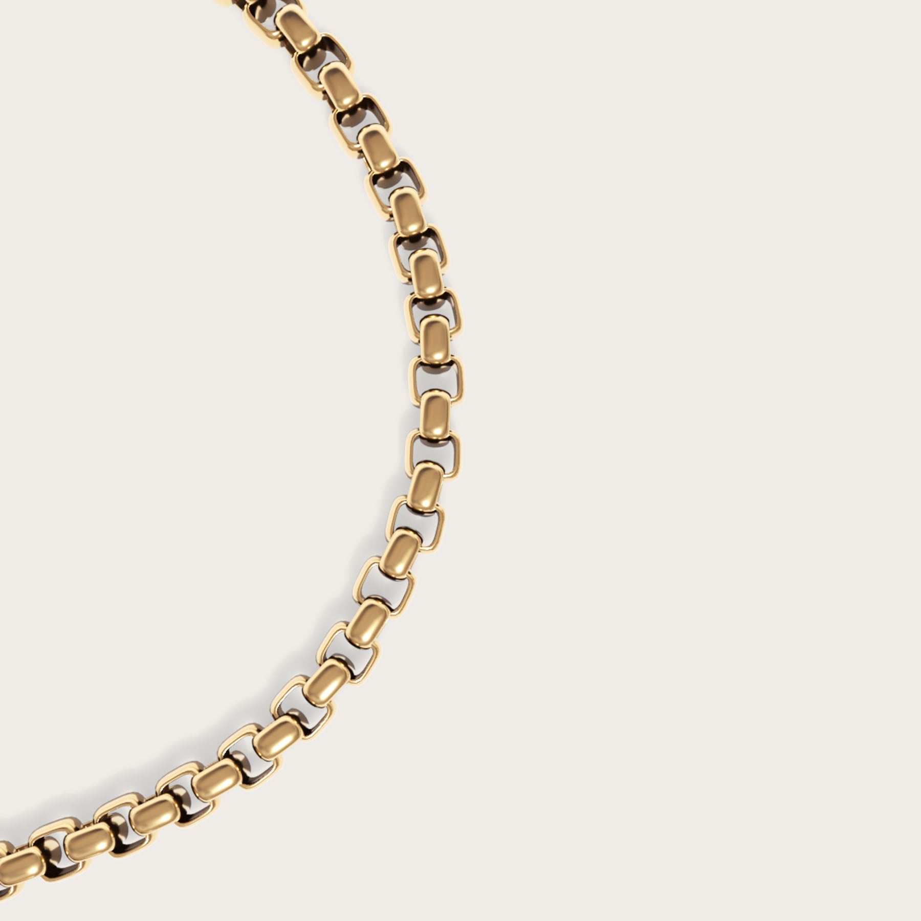 Luxe box chain by Komuso Design