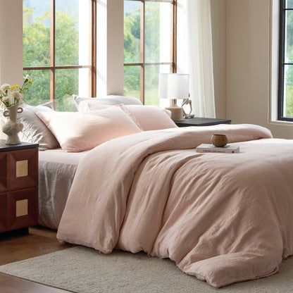 LuxeWeave Linen Duvet Cover