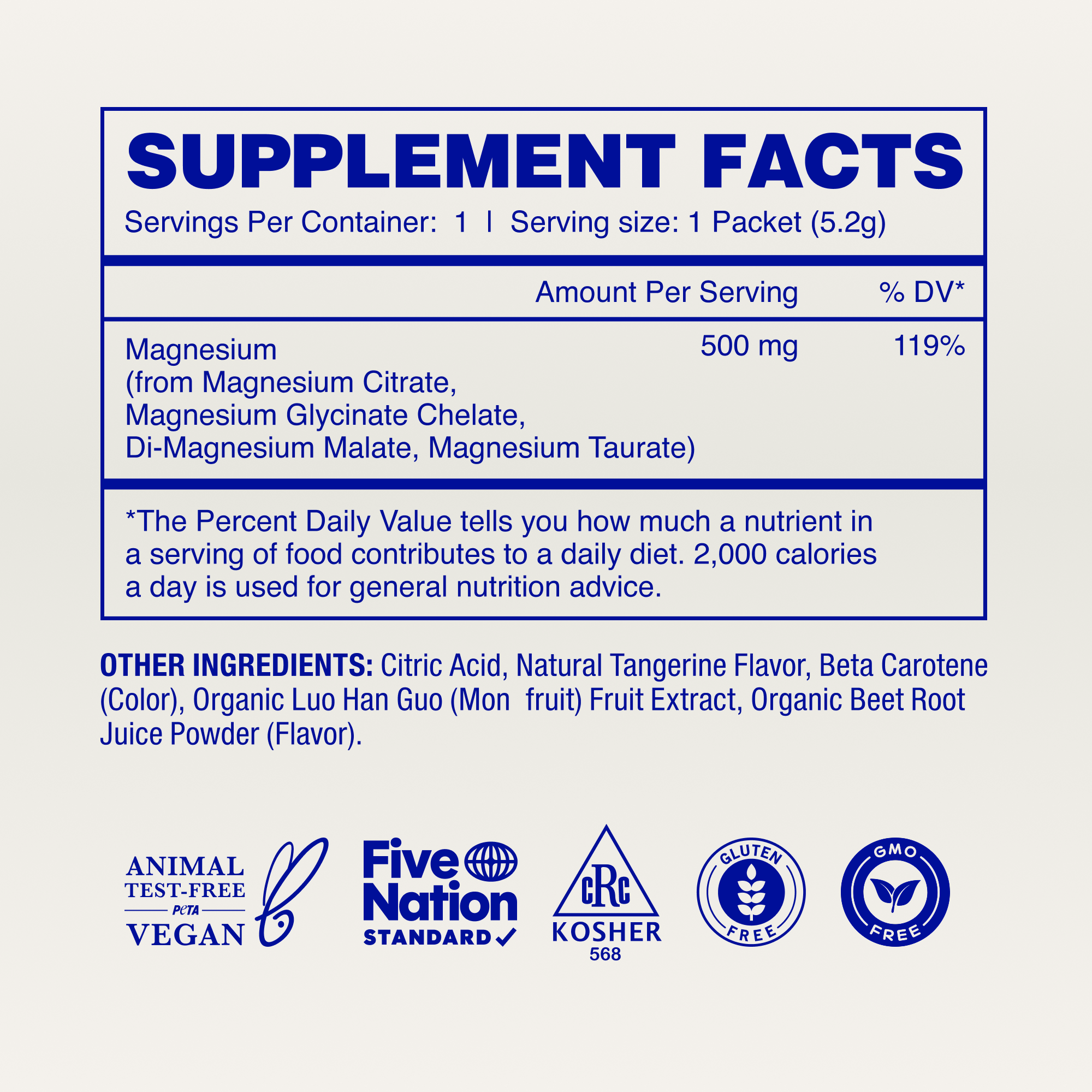 4-in-1 Magnesium Powder