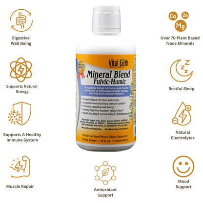 Mineral Blend Liquid Supplement, 32 Oz.