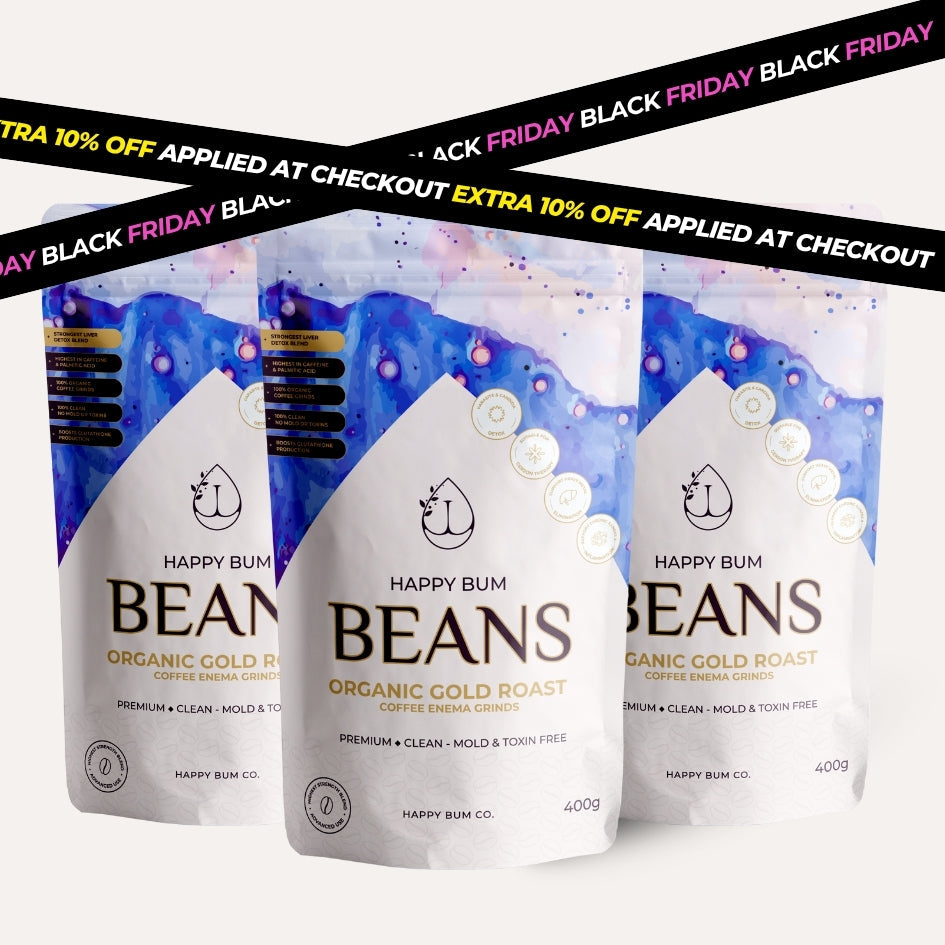 Happy Bum Beans - Organic Golden Roast Enema Coffee