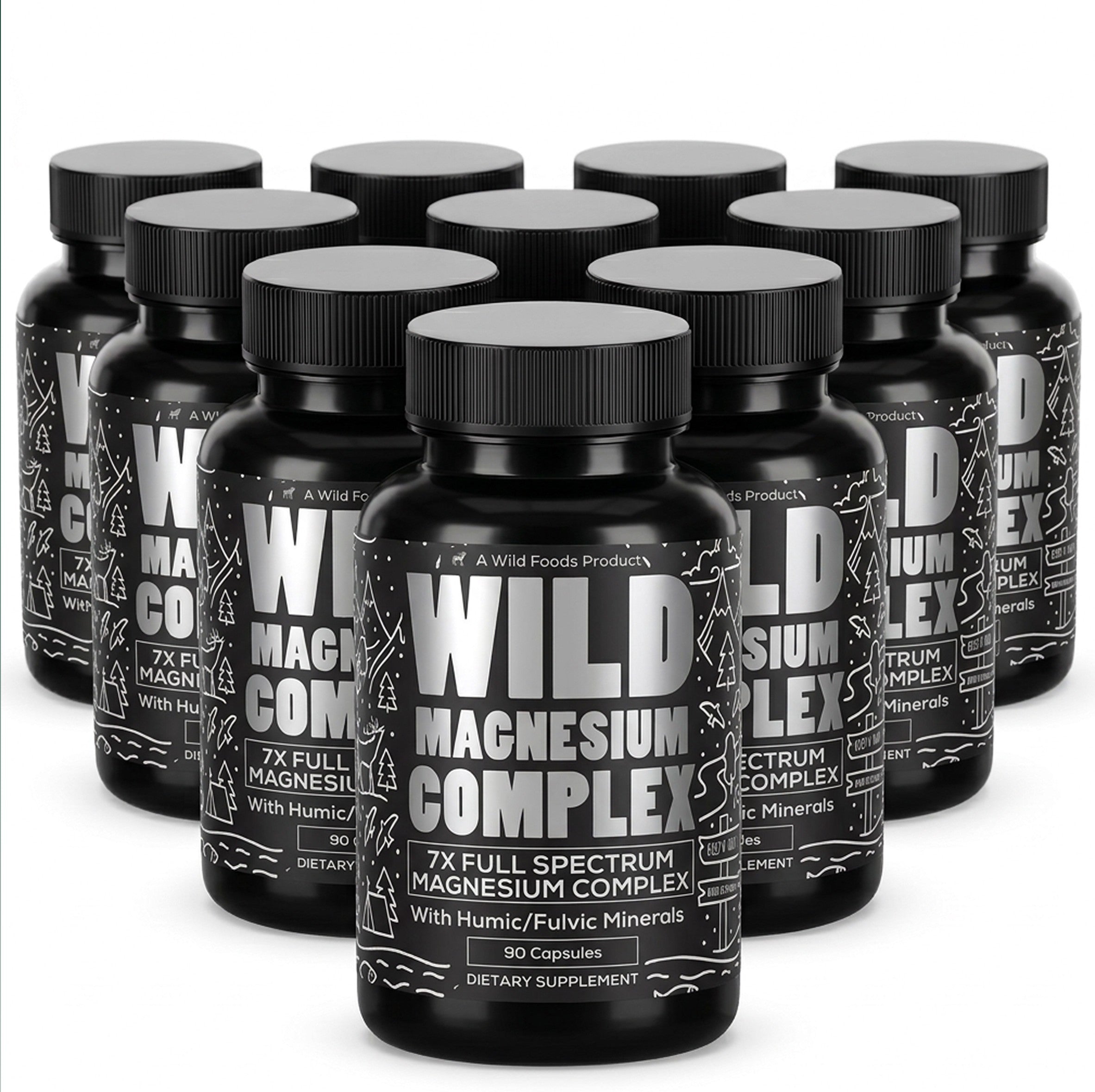 Wholesale of 10 - Wild Magnesium Complex - 7x Forms
