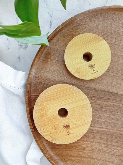 Imperfect Bamboo Mason Jar Lids