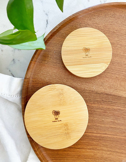 IMPERFECT Bamboo Mason Jar Lids